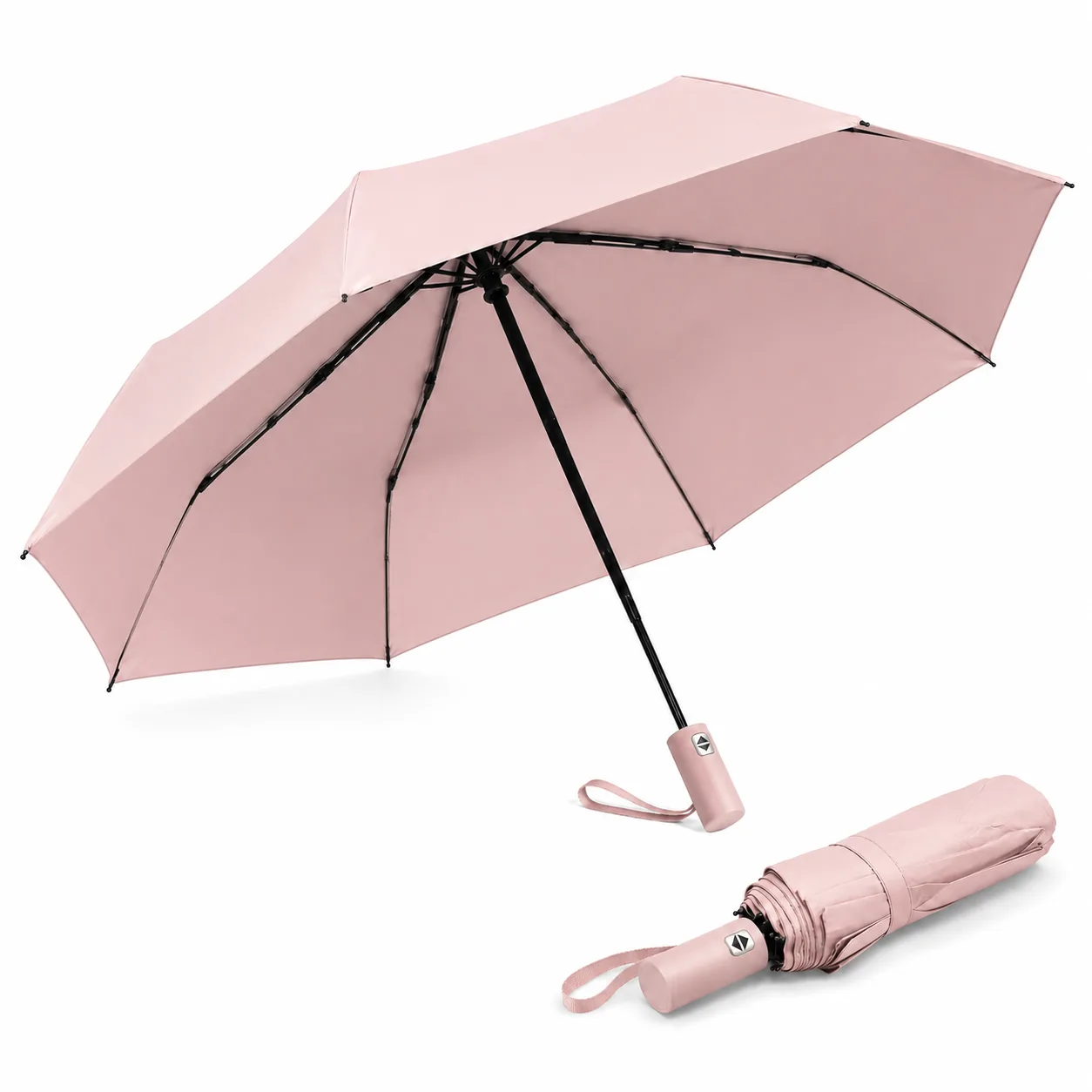 98cm Automatic Open & Close Folding Umbrella – Windproof & Portable