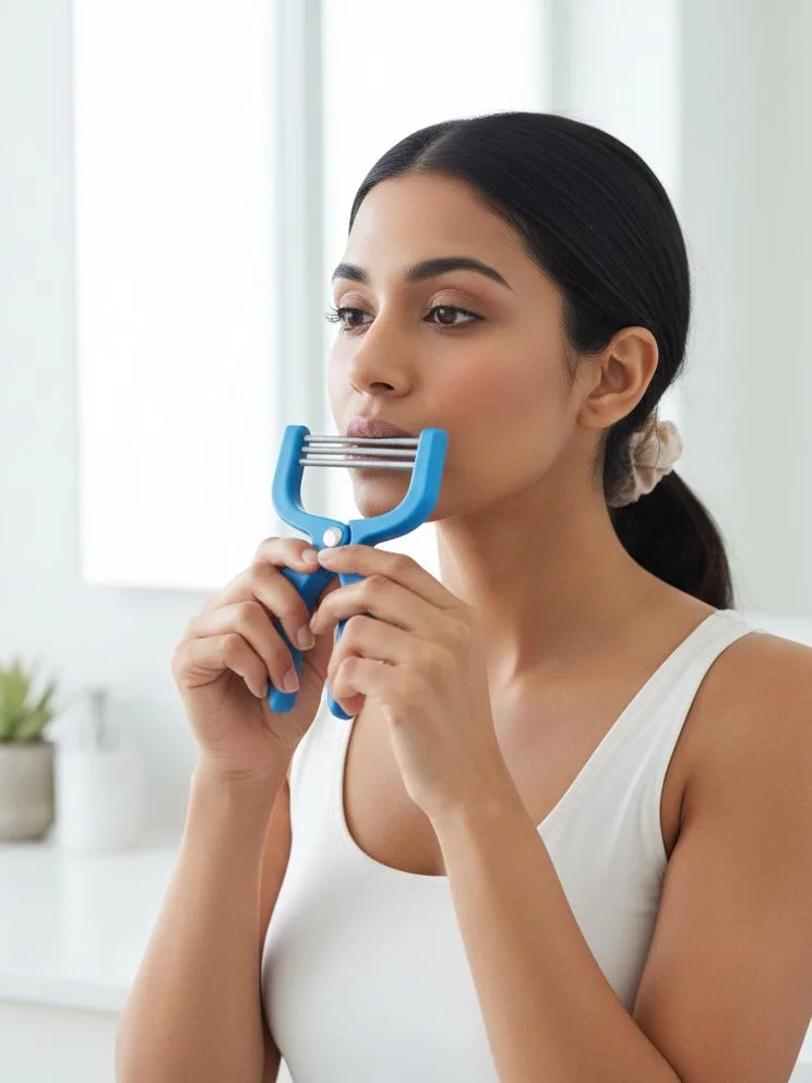 Professional Face Hair Removal Spring – Manual Facial Threading Tool