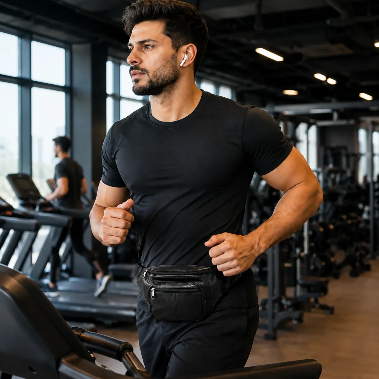 VOREXA Premium Leather Waist Bag