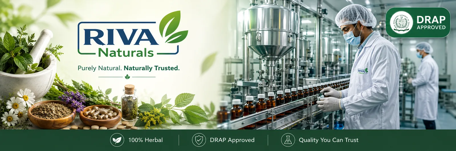 Riva Naturals banner